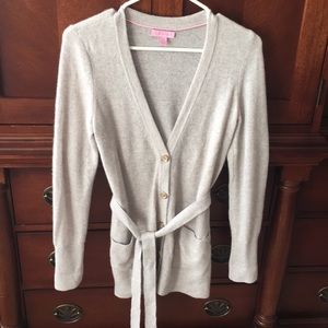 Lilly Pulitzer cashmere cardigan sweater